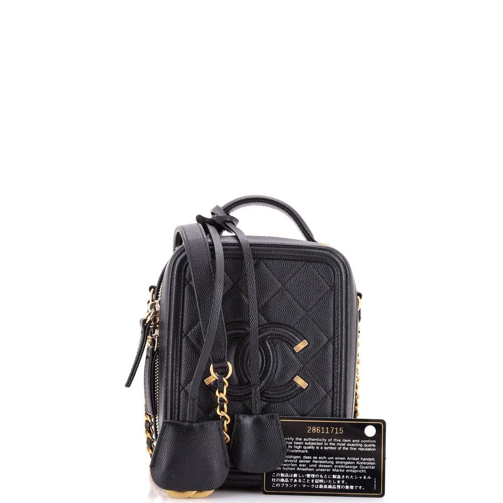 Chanel Filigree Vertical Vanity Case #205416C46B - Picture 2 of 7